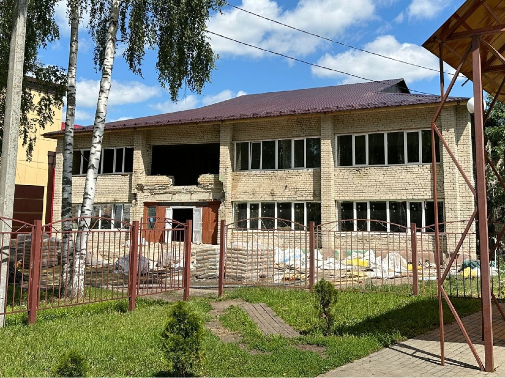 В Торбеевской библиотеке Мордовии продолжается капитальный ремонт