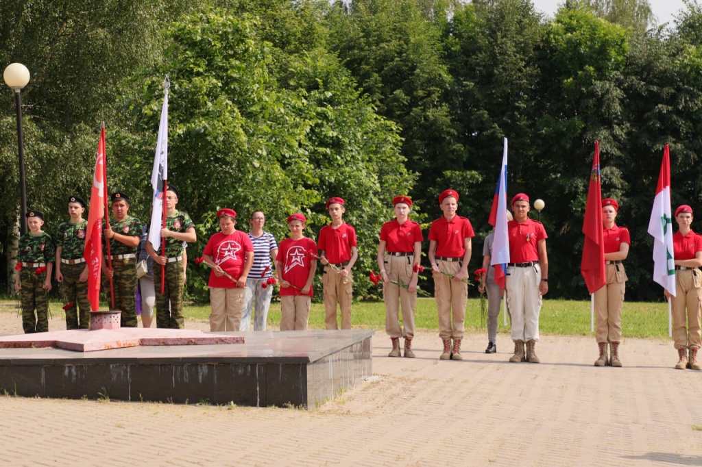 В Волоколамске отдали дань уважения ветеранам боевых действий
