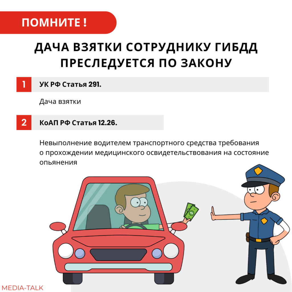 В Саранске пьяному водителю не удалось откупиться от полицейских 