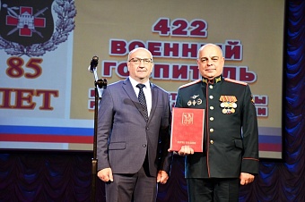 85 лет на страже здоровья защитников Отечества: председатель Ивановской гордумы поздравил военных медиков с профессиональным праздником